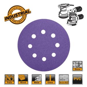 
                Ingco 10 Pieces Purple Sanding Disc Set 125mm - AKRS125101

                
              