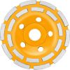 Ingco Double Row Cup Grinding Wheel 115mm - CGW021151
