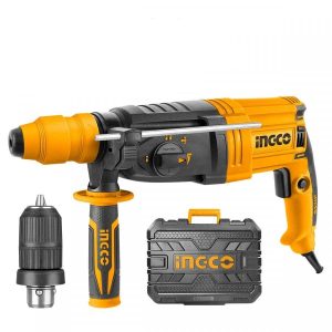 
                Ingco Rotary Hammer With Chuck Key 950W - RGH9528-2

                
              