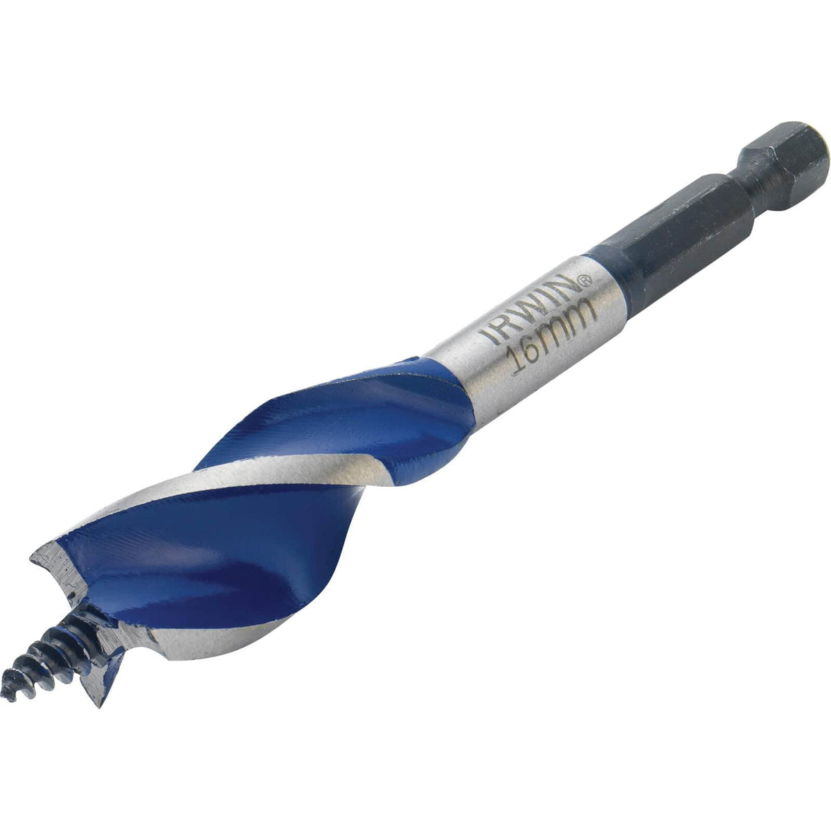 
                Irwin 6x Blue Groove Stubby Wood Drill Bit

                
              