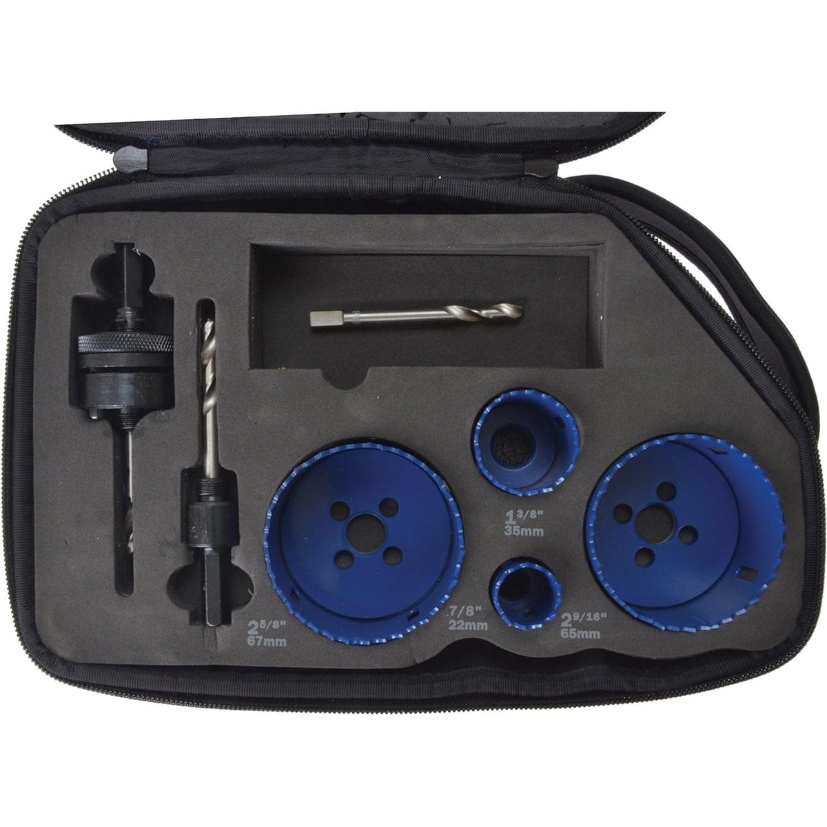 Irwin 7 Pieces Bi-Metal Hole Saw Set - 400SE