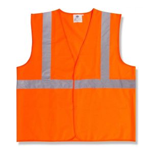 
                Orange Class B Reflective Safety Vest

                
              