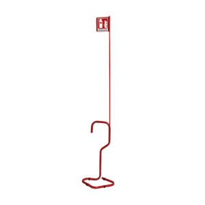 
                Portable Fire Extinguisher Stand With Pole & Sign

                
              