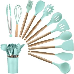 Silicone Kitchen Utensil Set"11Pcs"