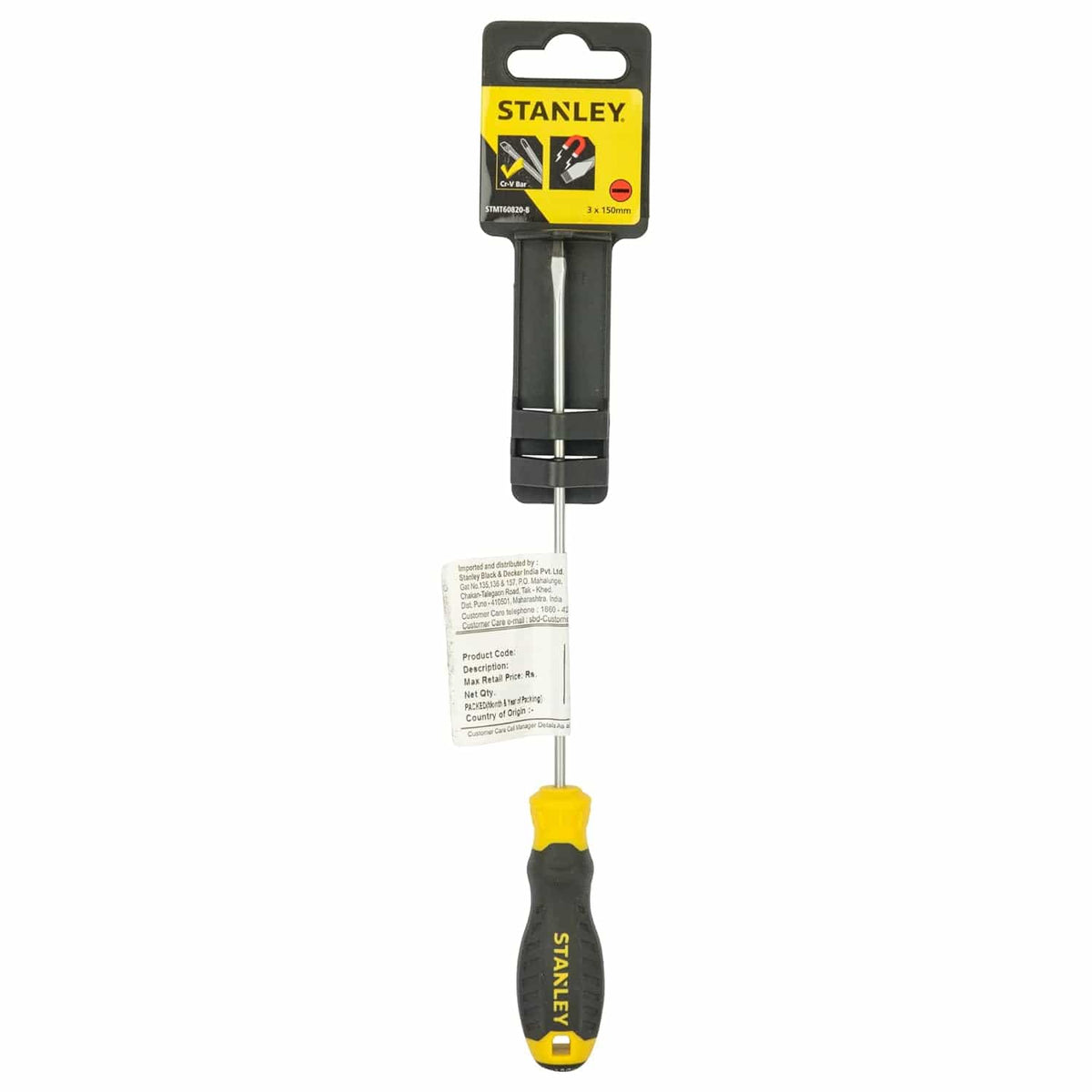 
                Stanley 3mm Slotted Screw Driver -STMT60820-8

                
              