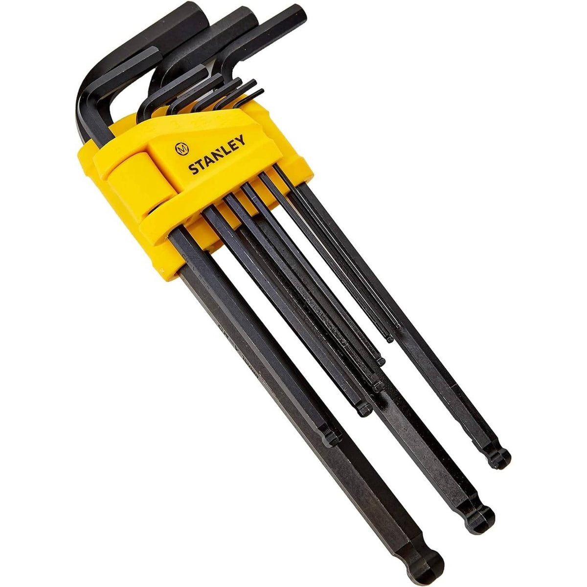 
                Stanley 9 Pieces Ball Point Hex Key Set - 0-69-256

                
              