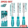 Total 3 Pieces Wood Chisel Set - THT41K0302
