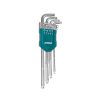 Total 9 Pieces Hex Key Set With Extra Long Arm - THT106192