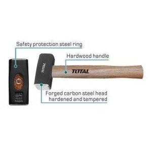 
                Total Stoning Hammer with Hardwood Handle

                
              