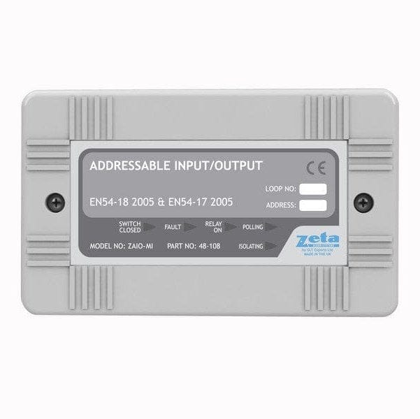 Zeta Fyreye MKII Addressable Input/Output Module with S/C Isolator - ZAIO-MI
