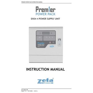 
                Zeta Premier Power Pack Power Supply

                
              