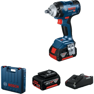
                Bosch 1/2" Cordless Impact Driver/Wrench 18V 5.0Ah With Two Batteries  - GDS180-400

                
              