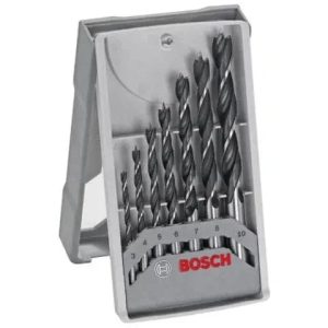 
                Bosch 7 Pieces Brad Point Wood Drill Bit Set  - 2607017034

                
              