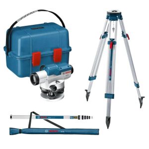 
                Bosch Optical Level With Tripod, Case & Measuring Rod - GOL 32 D + KIT( Case+BT 160+GR 500)

                
              