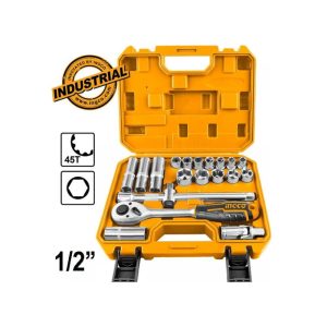 
                Ingco 20 Pieces 1/2″ Socket Set - HKTS12201

                
              