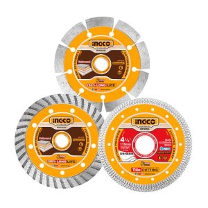 
                Ingco 3 Pieces 4½" Dry Diamond Disc Set - DMD063115

                
              