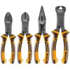 Ingco 4 Pieces Compound Action Plier Set - HKCPS5841