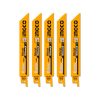 Ingco 5 Pieces Reciprocating Saw Blade For Metal Set - RSB922EF