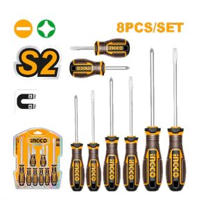 
                Ingco 8 Pieces Screwdriver Set - HKSDS0828

                
              