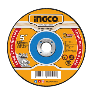 
                Ingco Abrasive INOX - Metal Cutting Disc 125 x 1.0mm - MCD101251

                
              