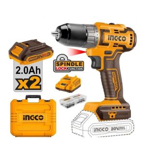 
                Ingco Lithium-Ion Brushless Cordless Hammer Impact Drill with Two 20V 2.0Ah Batteries & Charger - CIDLI20508

                
              