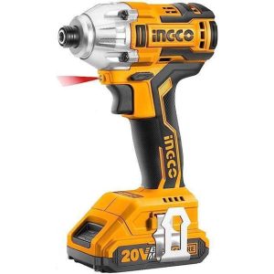 
                Ingco Lithium-Ion Cordless Impact Driver With Two 20V 2.0Ah Batteries - CIRLI2028

                
              