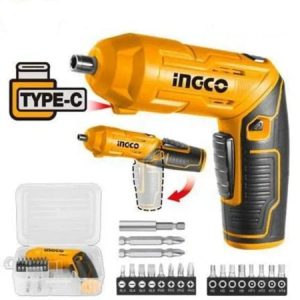 
                Ingco Lithium-Ion Cordless Screwdriver 4V - CSDLI0442

                
              