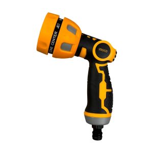 
                Ingco Plastic Trigger 9 Way Nozzle With 3/4" Tool Adaptor- HWSG6091

                
              