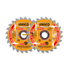 Ingco Ultra-Thin TCT Saw Blade Set - TSB1653