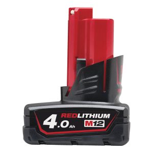
                Milwaukee M12™ 4.0 Ah Battery - M12 B4

                
              