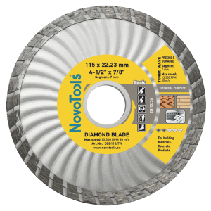 
                Novo Abrasive Standard Diamond Blade - Turbo

                
              