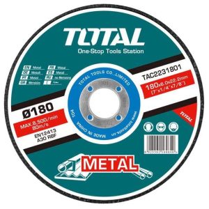 
                Total Metal Grinding Disc Φ - 180 X 6mm - TAC2231801

                
              