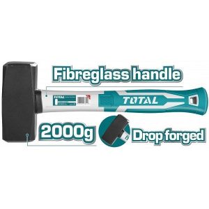 
                Total Stoning Hammer with Fibreglass Handle - 1000g & 2000g

                
              