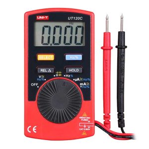 
                Uni-T Portable Digital Multimeter 4000 Counts 600V - UT 120C

                
              