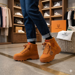 Naked Wolfe Drown 2.0 Nub Uck Leather Wheat Boots