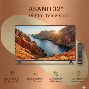 ASANO 32" Digital LED TV