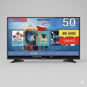 Asano 50" Smart 4K UHD LED TV