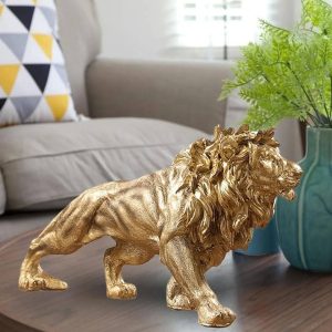 Golden lion Ornament