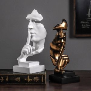 Silence is Golden ornament