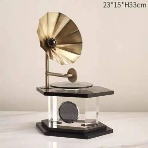 Crystal Minimalist Antique Recorder