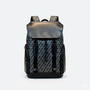 Premium Monogram Drawstring Backpack