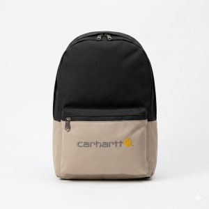 Two-tone backpack combines rugged