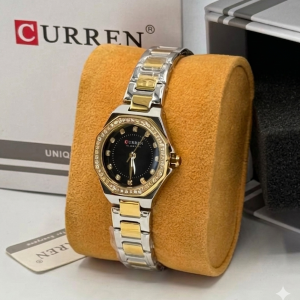 Women’s WatchCURREN Luxury Women's Two-Tone Rhinestone Watch