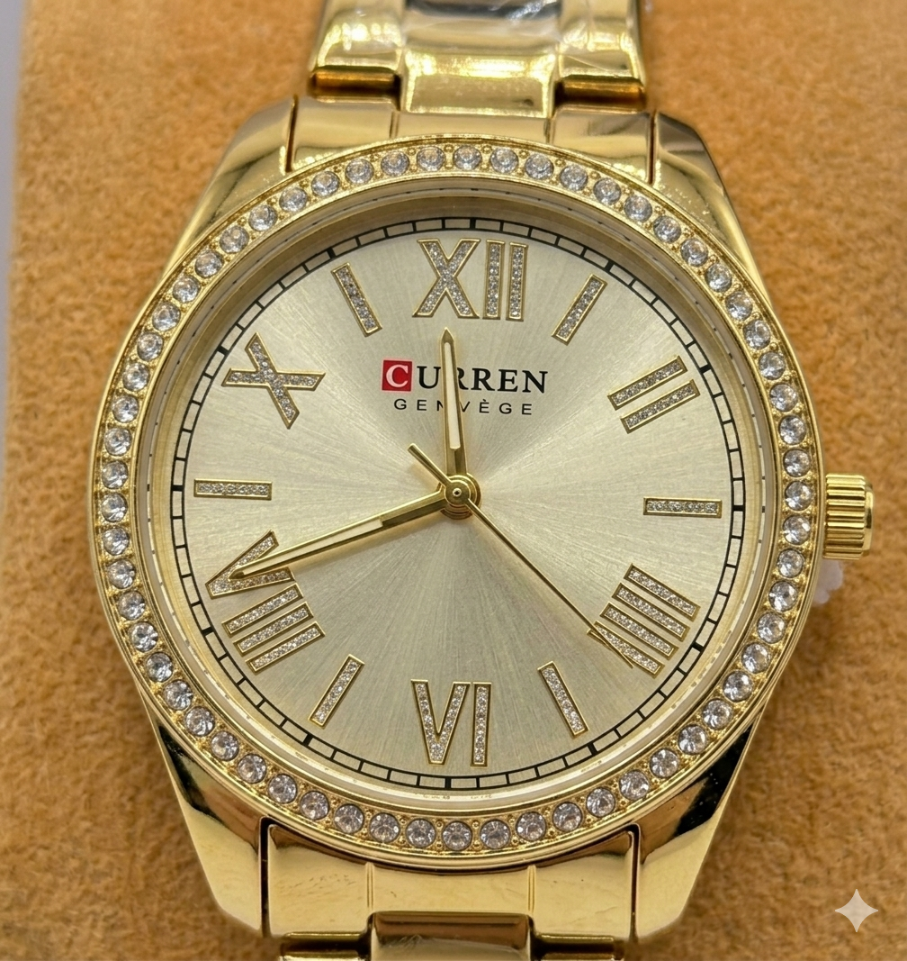 CURREN Blanche Gold-Tone Women's Watch - Image 2