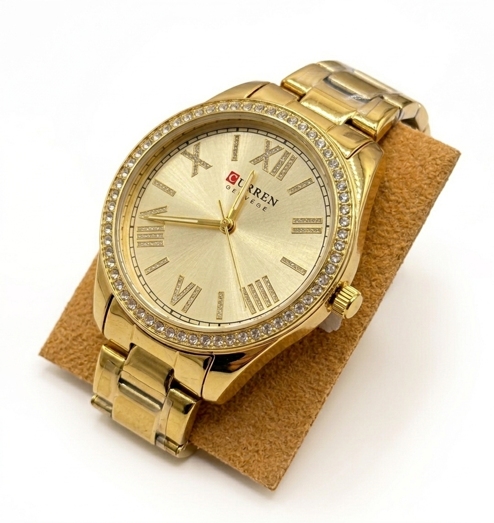 CURREN Blanche Gold-Tone Women's Watch