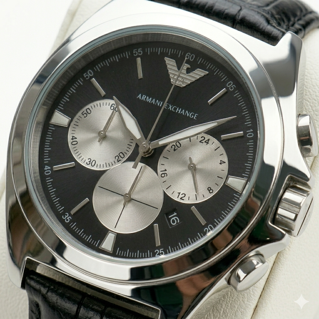 Armani Exchange Chronograph Men’s Wrist Watch - Image 2