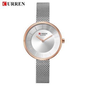 Curren Blanche Luxury Mesh Steel Women's Watch
