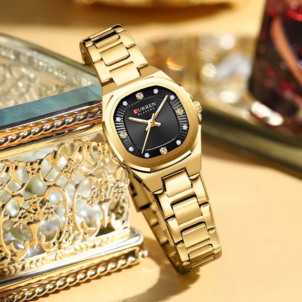 CURREN BLANCHE Luxury Gold Edition Women's wrist watch - Image 3