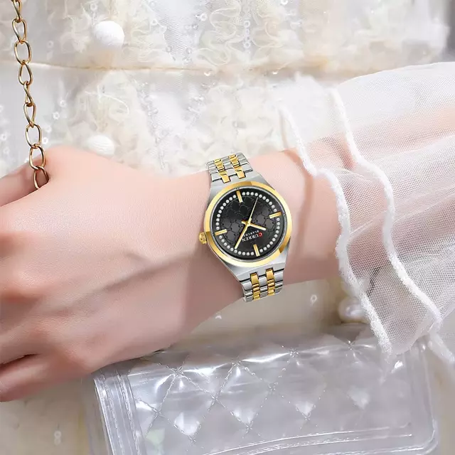 Curren Blanche Women's Two-Tone Luxury Quartz Watch - Image 5