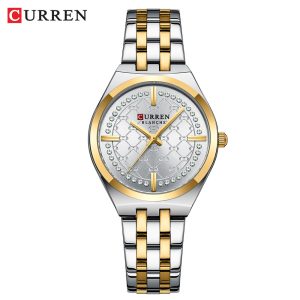 Curren Blanche Two-Tone Crystal-Embellished Women’s Watch